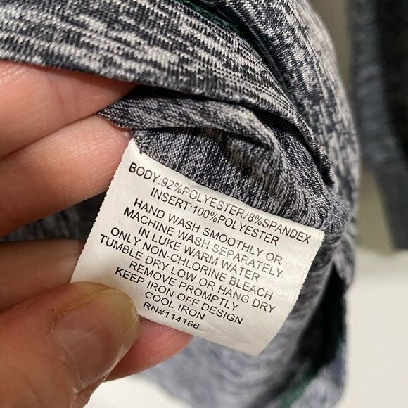 Oregon Ducks Women’s Quarter Zip Pullover in Gray w/ Thumb Holes Size Small - Picture 8 of 9